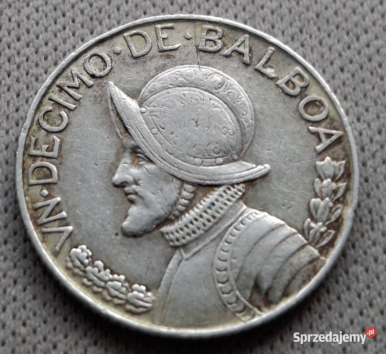 PANAMA 110 BALBOA1962 r SREBRO 0900 Legionowo