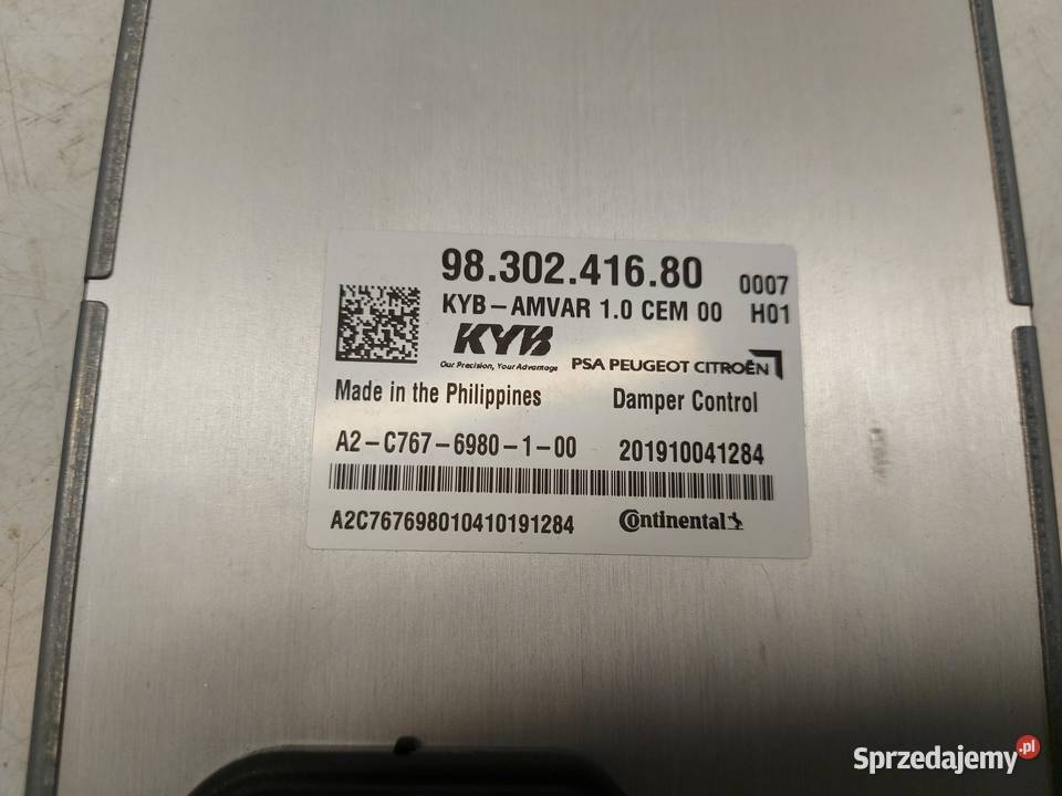 PEUGEOT 508 II Moduł sterownik zawieszenia dolnośląskie sprzedam