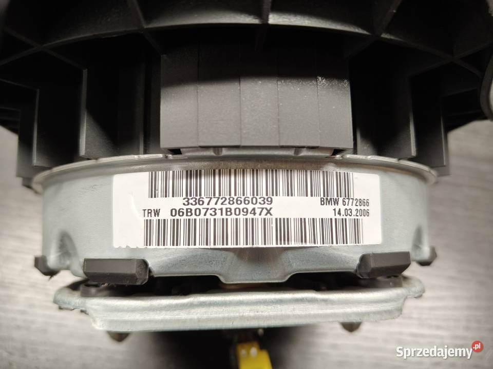 Bmw e90 poduszka kierowcy airbag oryginał osobowe Poduszki powietrzne łódzkie Aleksandrów Łódzki