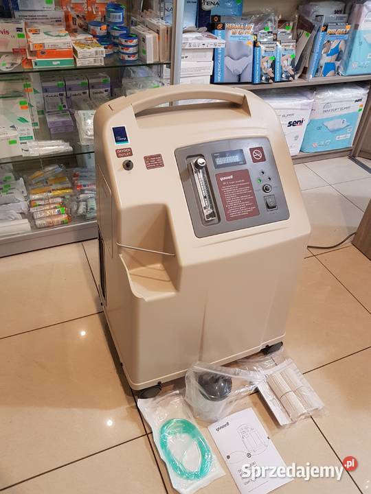 Koncentrator tlenu Yuwell 8F5 z czujnikiem Kielce sprzedam