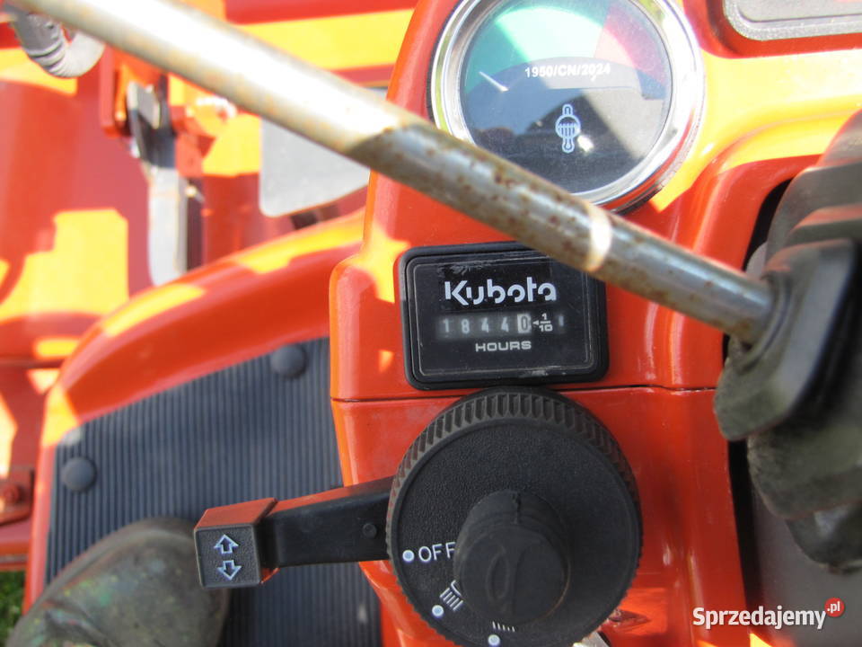 Traktor kosiarka Kubota F3680 napęd 4x4 mazowieckie Węgrów