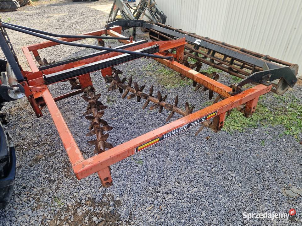 Brona łopatkowa 3m talerzówka z wałem Ostrowiec Świętokrzyski