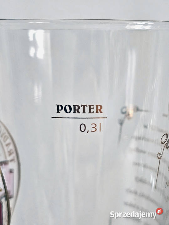 Szklanka pokal kufel piwo Żywiec porter 03 l Krosno sprzedam