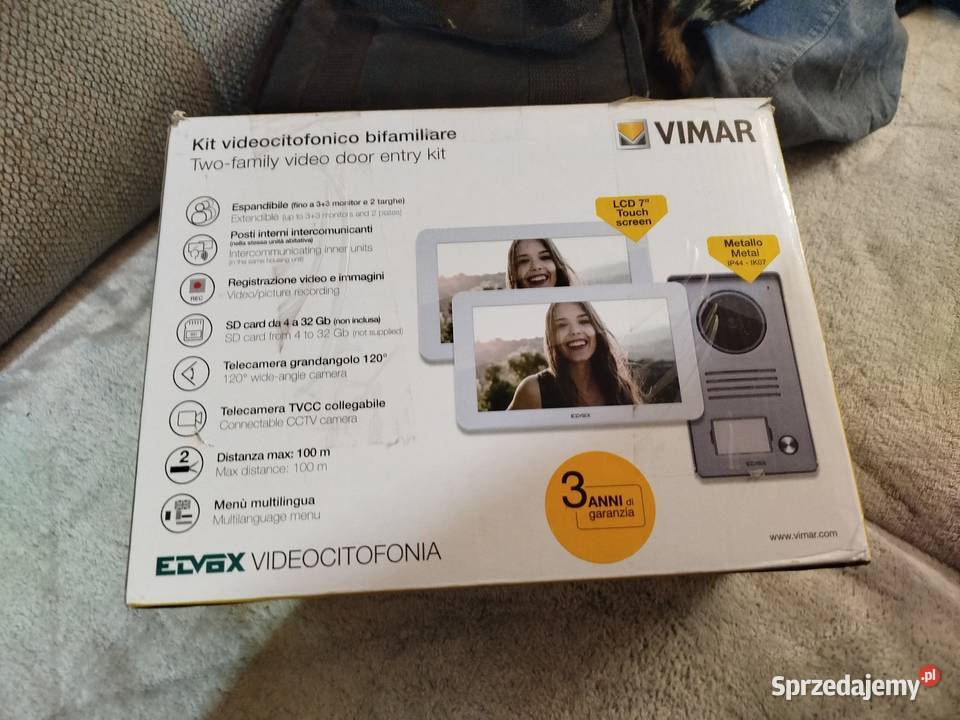 Domofon vimar dwa monitory Góra Kalwaria