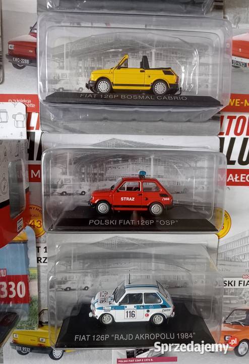 Hachette Fiat 126p Maluch126P Niewiadów Ursus Samochody i pojazdy