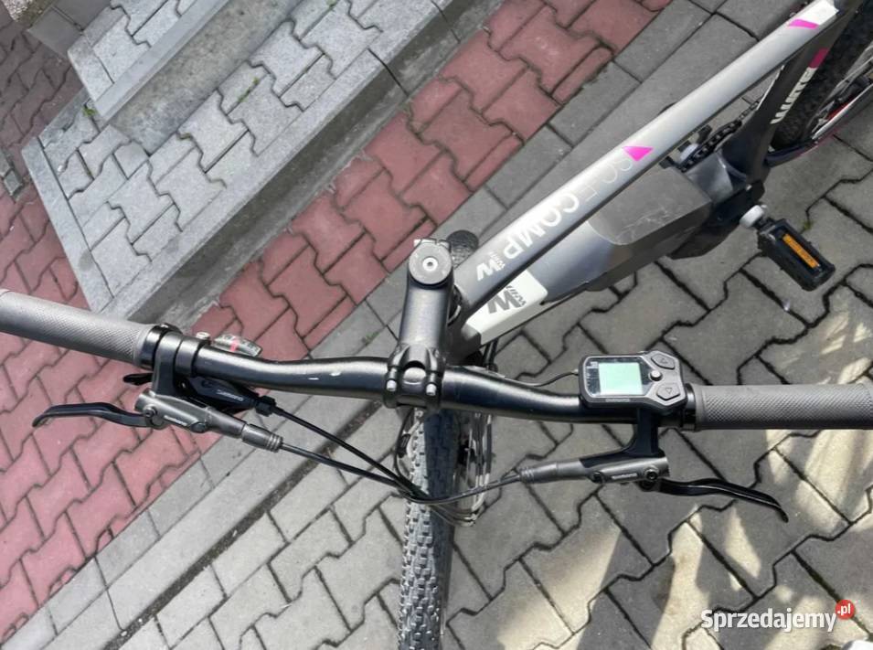 Rower elektryczny SCE Comp White Dębica