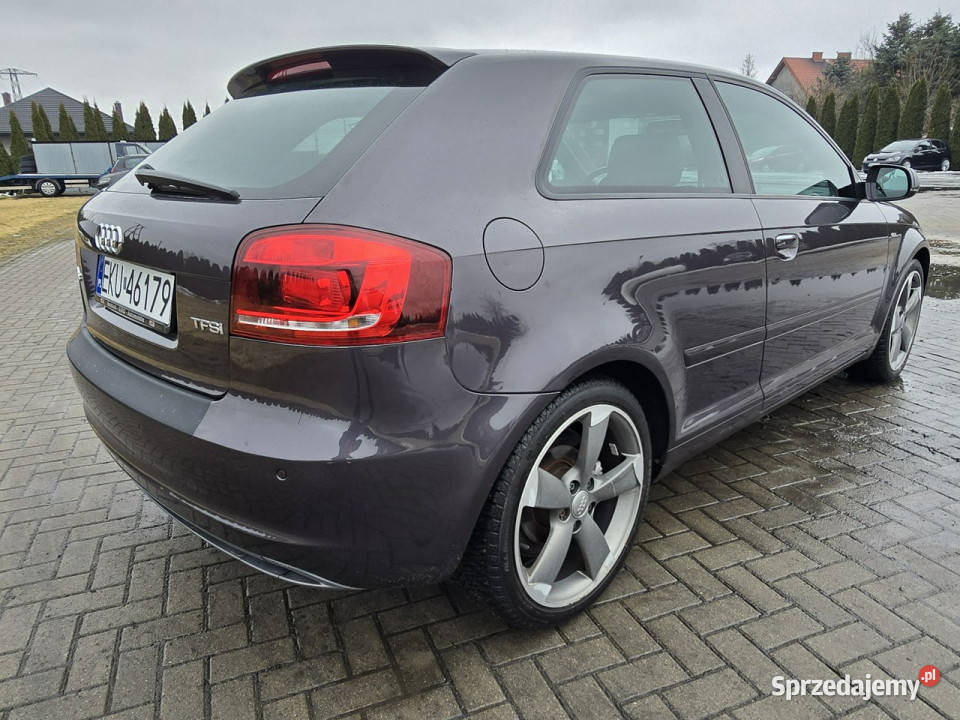 Audi A3 3drzwiowe 14Turbo AUTOMAT 2x SLine czujnik parkowania Kutno