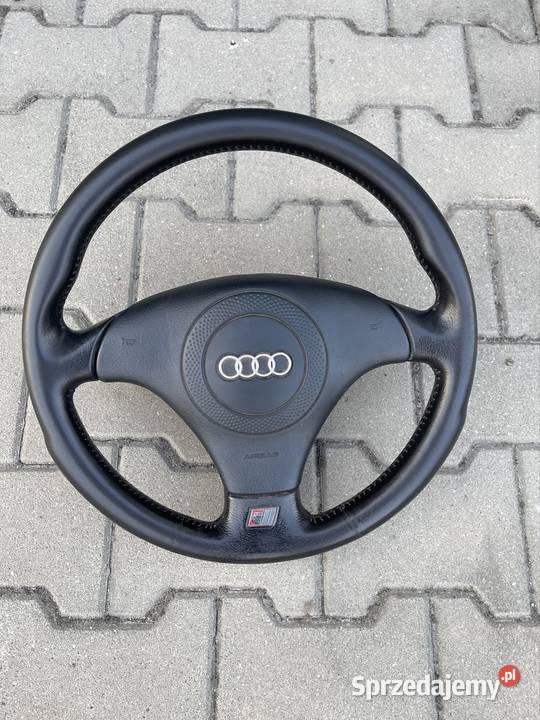 Audi a4 a6 a8 kierownica 3ramienna skórzana stan Chełm