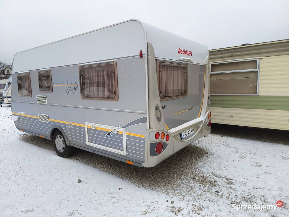 Przyczepa kempingowa Dethleffs Camper 450 Namiot Bliżyn