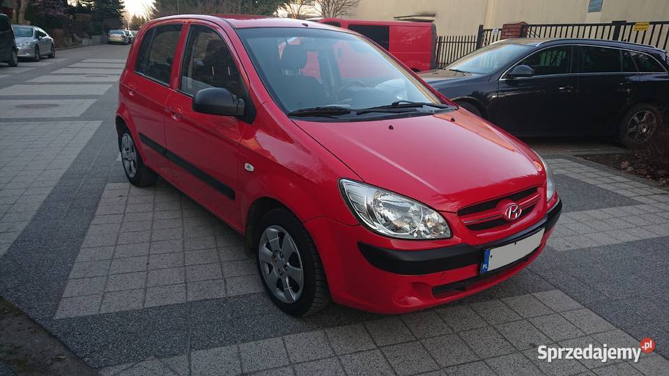Hyundai Getz 11 MPI benzyna 66 2008r spalanie 5L mazowieckie Wołomin sprzedam
