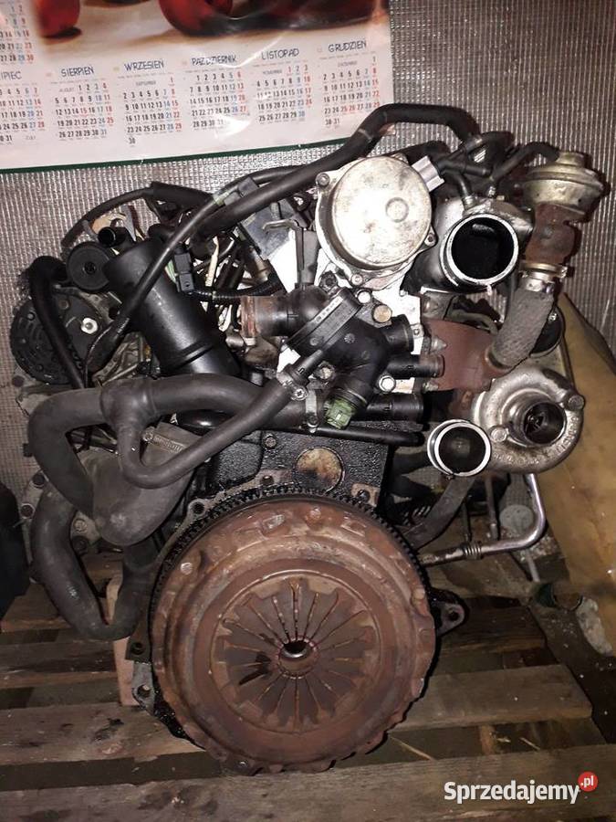 Silnik 19 diesel Silniki kompletne Miedźno