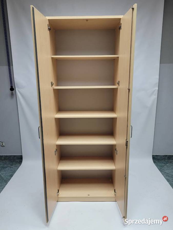 Szafa biurowa aktowa wysoka Maro 6oh klon duża Biuro wielkopolskie Poznań