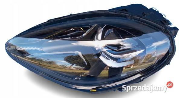 95B941009AP LAMPA LEWY PRZÓD EU PORSCHE MACAN osobowe wielkopolskie Nowy Tomyśl