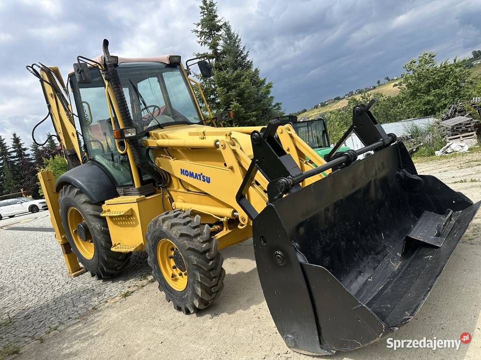koparka koparko ładowarka KOMATSU WB97R