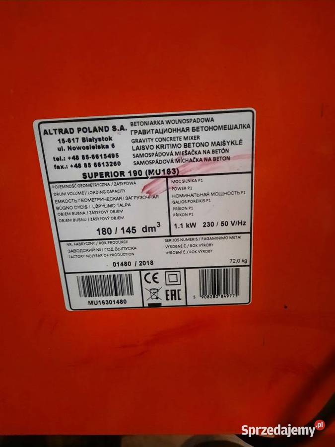 Betoniarka Giełczew