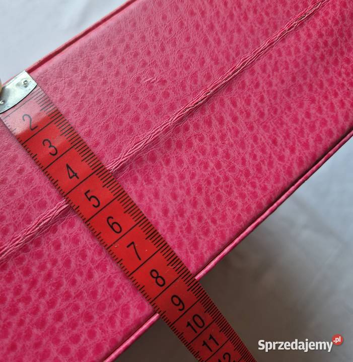 Stylowy kuferek na kosmetyki i pędzle Torby i torebki