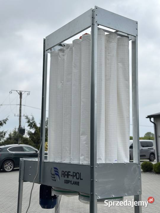 Odciąg trocin RAFPOL 55 kW NOWY Łabuńki Pierwsze