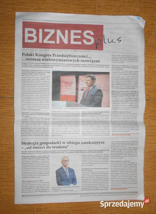 BIZNES plus pięć dodatków Gazeta Wyborcza miękka sprzedam