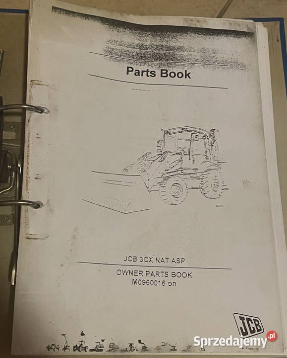 Katalog części koparkoładowarka JCB 3CX NAT ASP Biczyce Górne