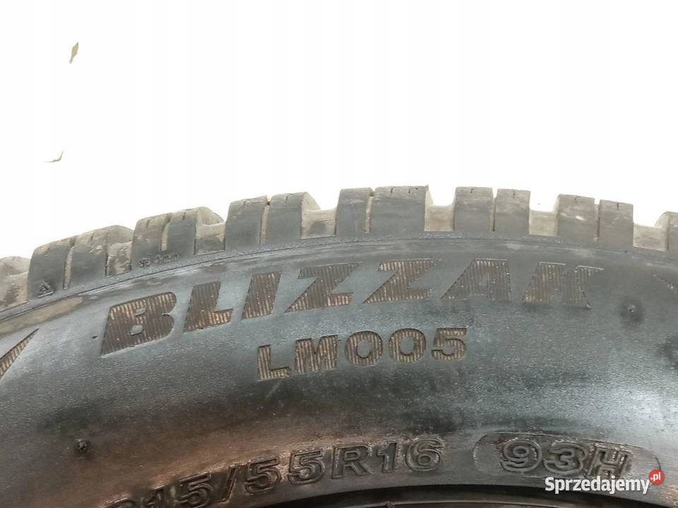 4x OPONA ZIMOWA BRIDGESTONE BLIZZAK 21555R16