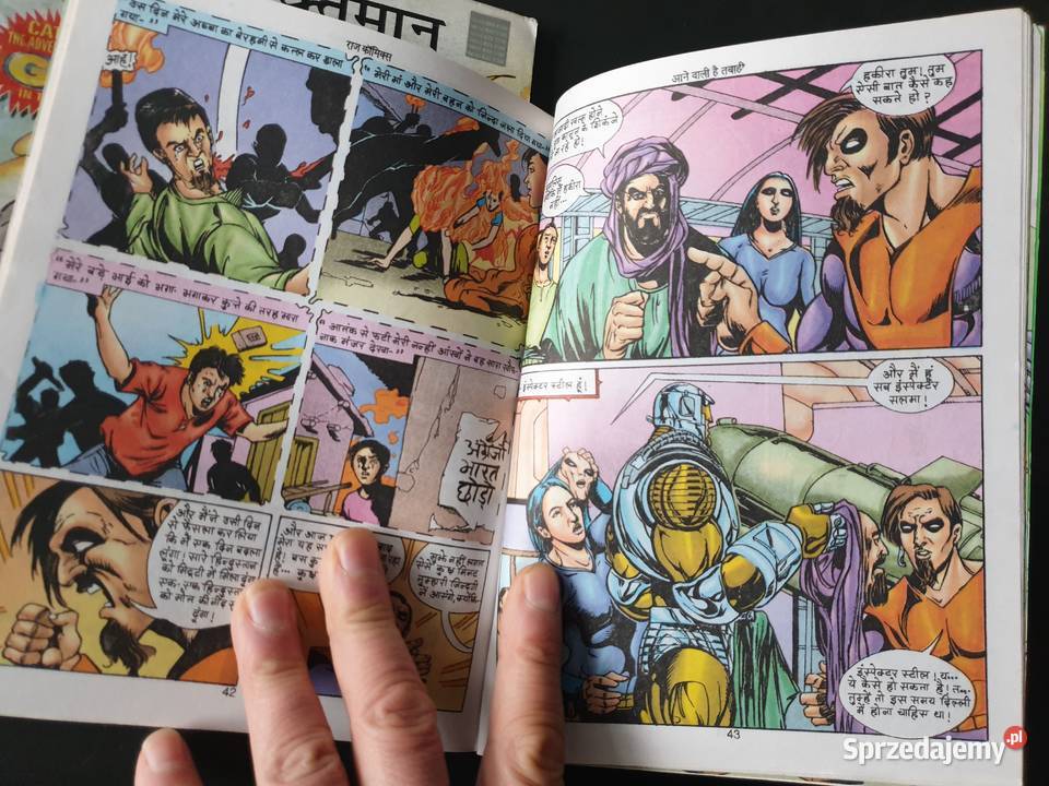 2 Hinduskie Komiksy Superbohaterskie Komiksy Komiksy Gdynia sprzedam