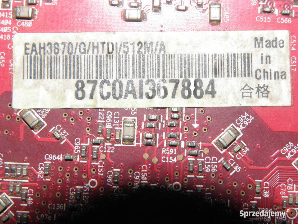 Karta graficzna Asus Radeon HD 3870 Andrychów
