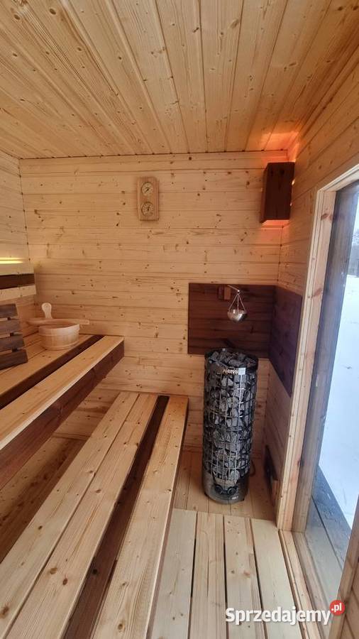Sauna Ogrodowa Zewnętrzna Sauny mazowieckie sprzedam