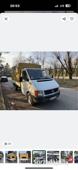 Vw Crafter 25 Tdi 109 Koni Plandeka Burty ESP Kielce