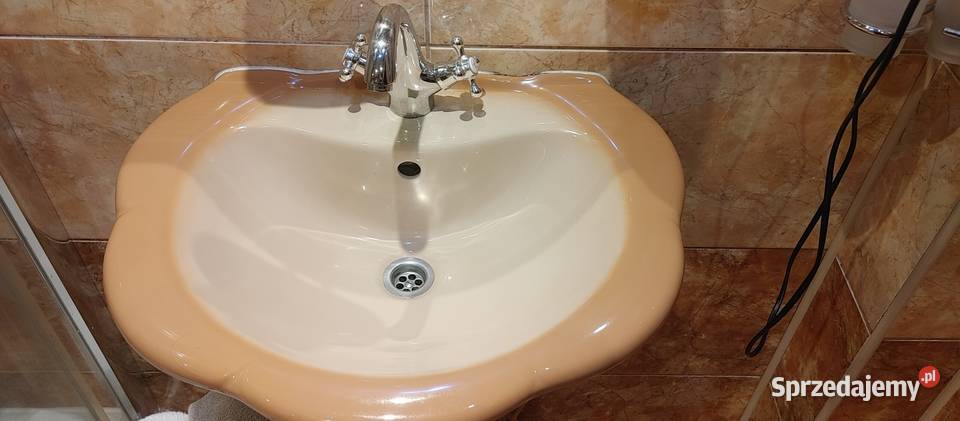 Umywalka z nogą Dalia beż opolskie Nysa sprzedam