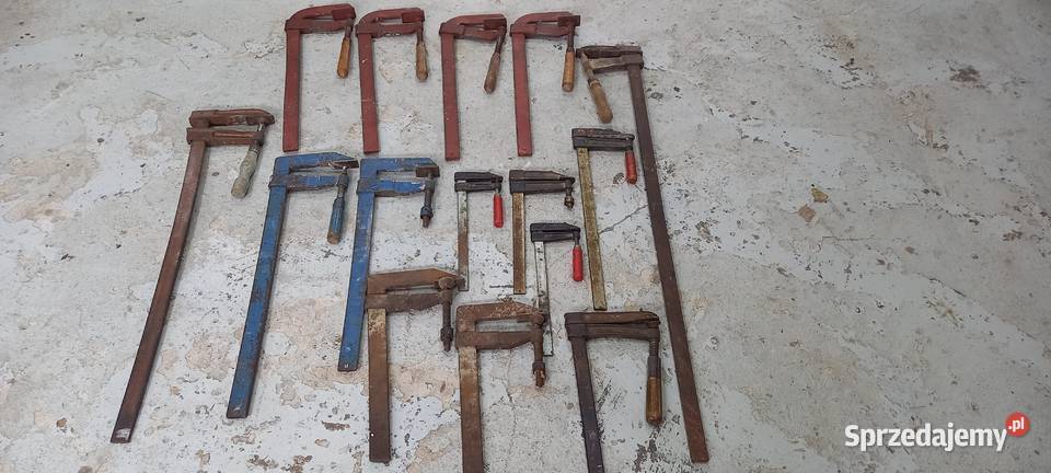 ściski stolarskie spawalnicze małe 50x150mm Błotnica Strzelecka