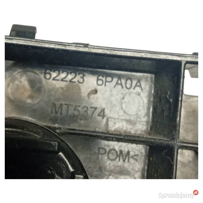 Wspornik zderzaka plastikowy 622236PA0A osobowe wielkopolskie