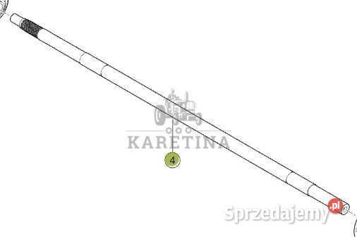 Claas Lexion 8600 8700 8800 Wałek Podajnika Pozostałe