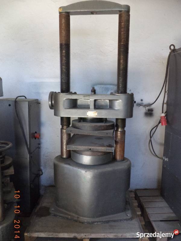 Prasa hydrauliczna laboratoryjna P 125 Ton Biznes i Przemysł śląskie Warszowice