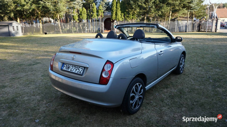 Nissan Micra Kabriolet zarejestrowany benzyna Zielona Góra