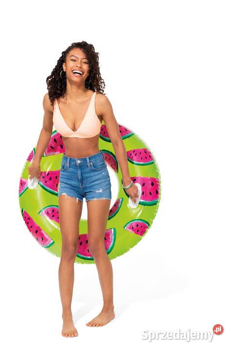 Koło dmuchane do pływania o średnicy 107 z Poznań sprzedam