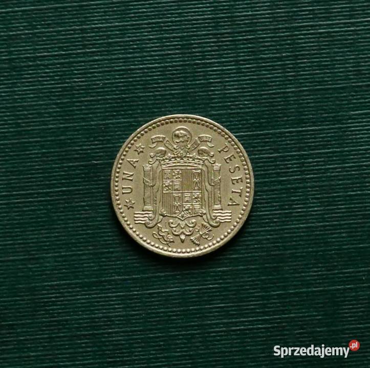 HISZPANIA 1 peseta 1966r 72 w gwiazdce Gliwice