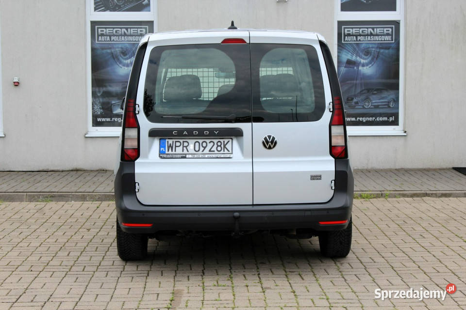 Volkswagen Caddy SalonPL FV23 Hak Lane Assist kurtyny powietrzne Caddy Volkswagen Sokołów