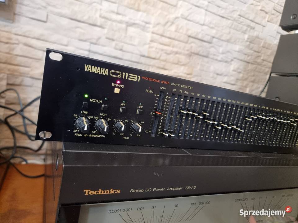 Korektor equalizer yamaha Q1131 graphic Poznań
