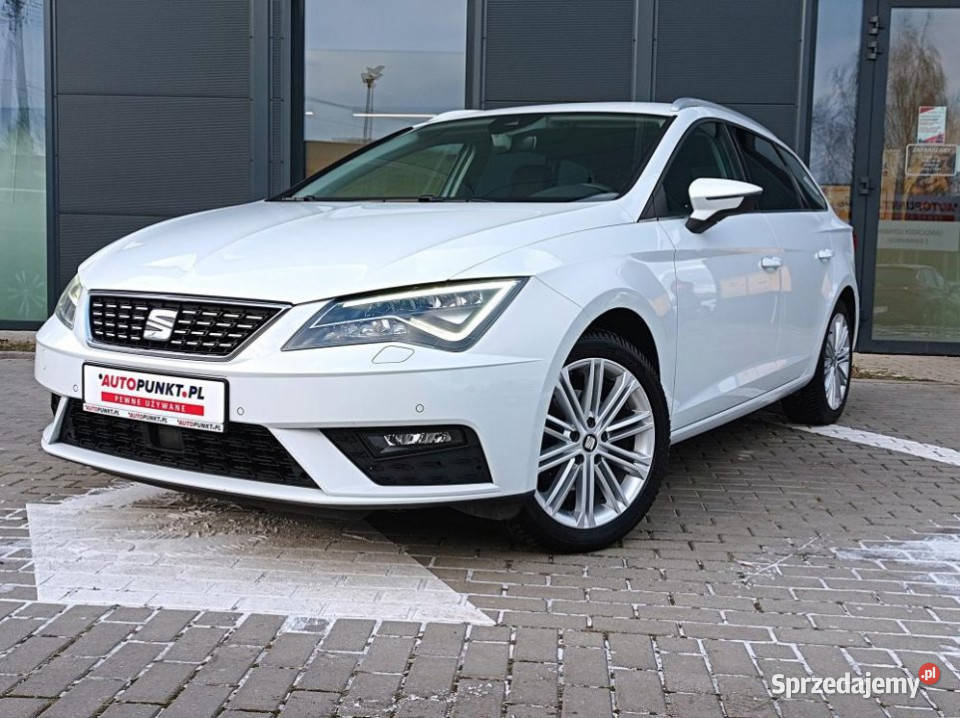 SEAT Leon 2019r FV23 SalonPL ASO FullLED benzyna Kraków