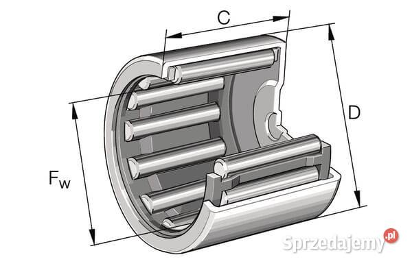 Tuleja igłowa typ BK BK2538 Kamionna