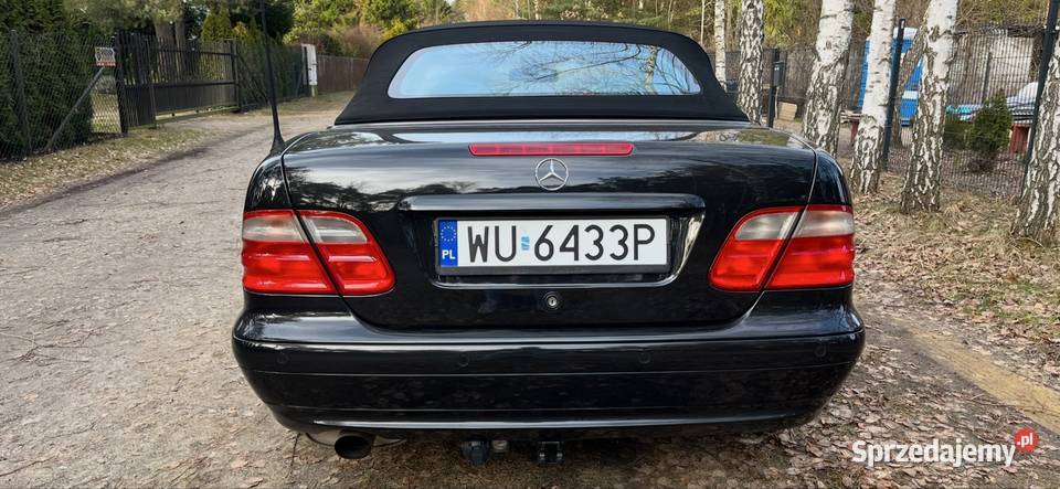 Mercedes clk cabrio kabrio manualna mazowieckie Warszawa
