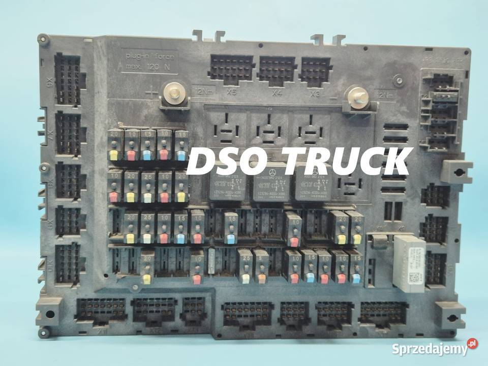 Skrzynka Tablica Modul Plyta bezpiecznikow ciężarowe Zawichost