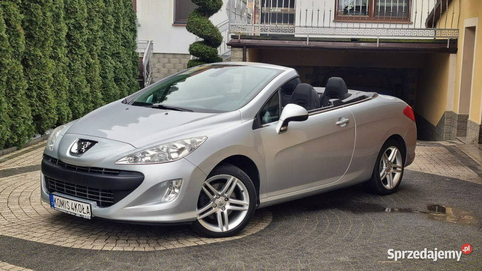 Peugeot 308 CC Cabrio 20HDI Climatronic srebrny Płońsk