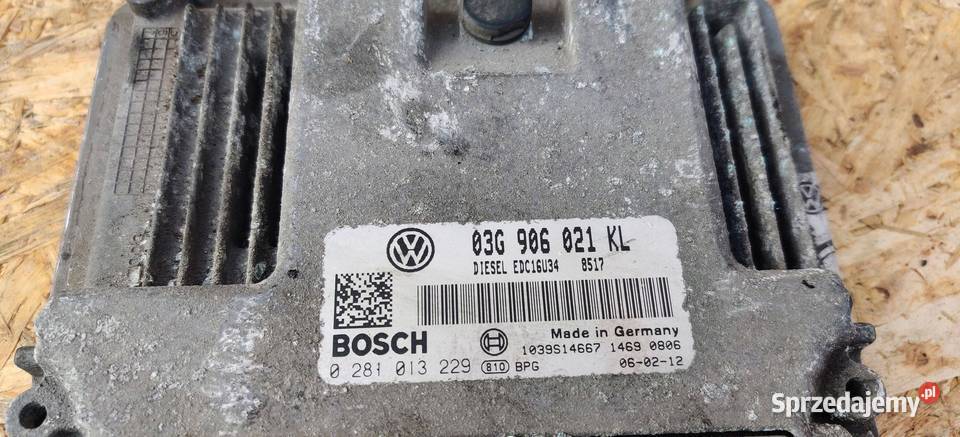 VOLKSWAGEN GOLF V 2005 STEROWNIK SILNIKA MODUŁ Czujniki i sterowniki Gliwice