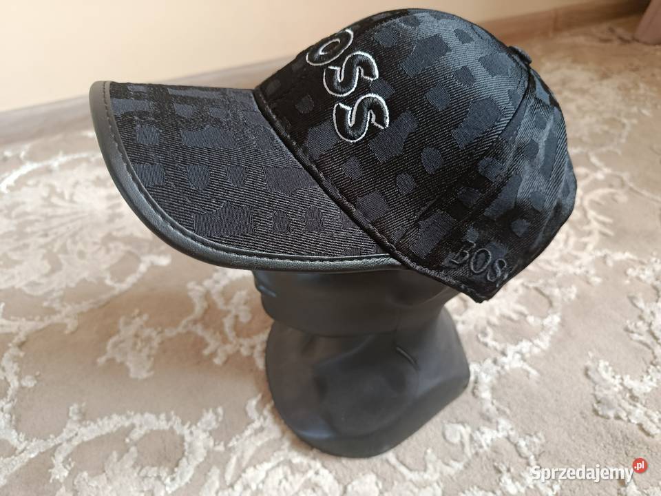 Czapka z daszkiem bejsbolówka Hugo Boss logo z Białystok