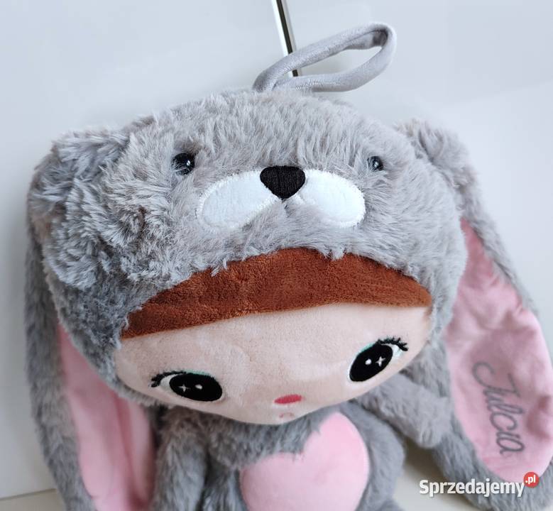 Pluszowa lalka królik Metoo z imieniem Julia Katowice