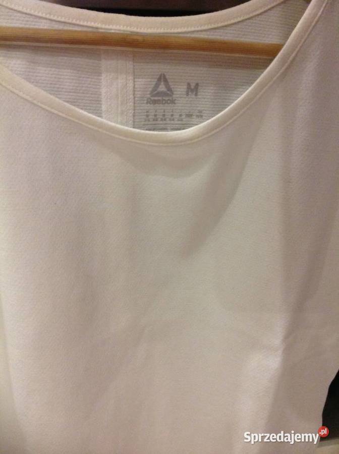 Biały Top Koszulka Sportowa Damska REEBOK M NOWA lubuskie Nowa Sól