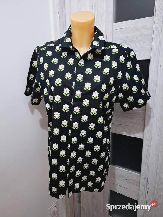 M Koszula stokrotki Asos bawełna nowa Bluzki i koszule Braniewo