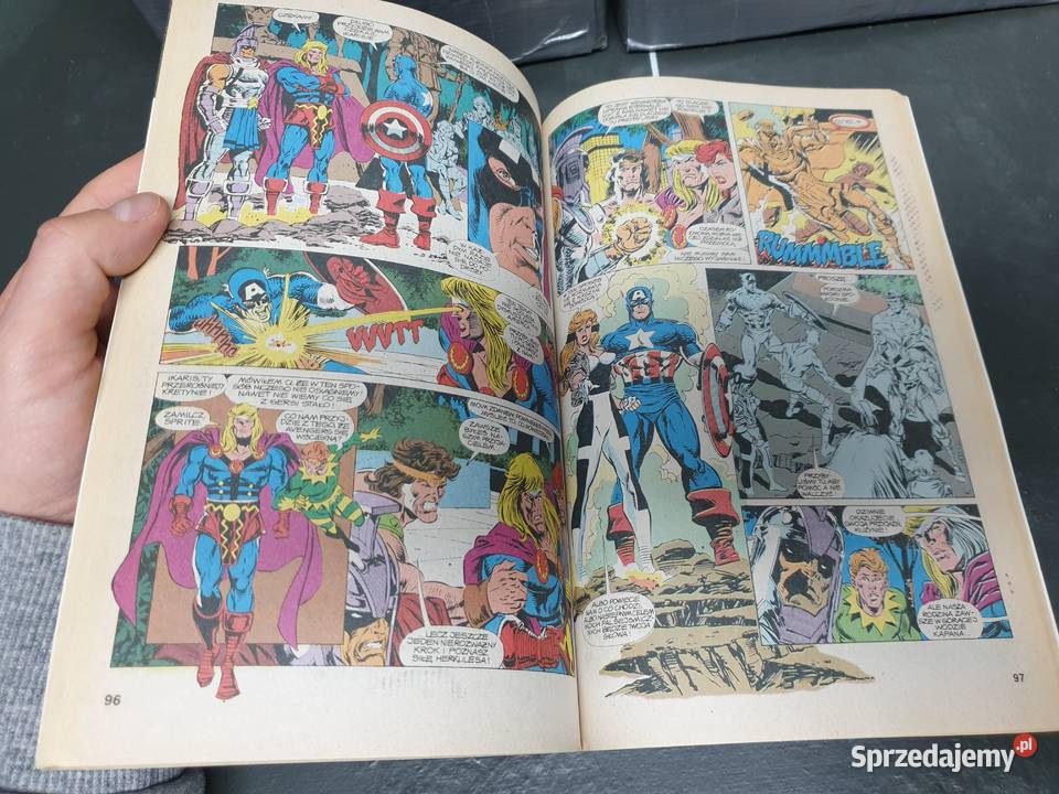 Mega Marvel 21196 Avengers Ex Post Facto 1 Gdynia sprzedam