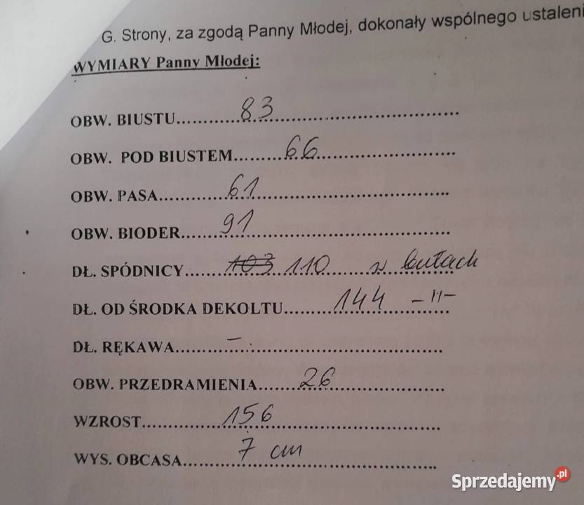 Suknia ślubna lekka zwiewna wygodna Damska małopolskie Kraków